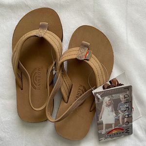 NWT Kids Rainbow Sandals
